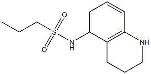 N-(1,2,3,4-tetrahydroquinolin-5-yl)propane-1-sulfonamide Structure