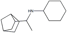 N-(1-{bicyclo[2.2.1]heptan-2-yl}ethyl)cyclohexanamine Structure