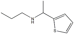 N-(1-thien-2-ylethyl)propan-1-amine Structure