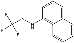 N-(2,2,2-trifluoroethyl)naphthalen-1-amine 구조식 이미지