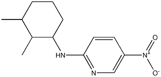N-(2,3-dimethylcyclohexyl)-5-nitropyridin-2-amine 구조식 이미지