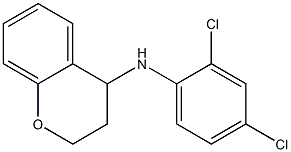 N-(2,4-dichlorophenyl)-3,4-dihydro-2H-1-benzopyran-4-amine Structure