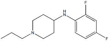 N-(2,4-difluorophenyl)-1-propylpiperidin-4-amine Structure