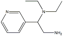 N-(2-amino-1-pyridin-3-ylethyl)-N,N-diethylamine Structure