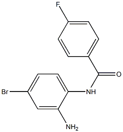 N-(2-amino-4-bromophenyl)-4-fluorobenzamide 구조식 이미지