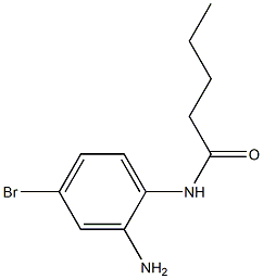 N-(2-amino-4-bromophenyl)pentanamide 구조식 이미지