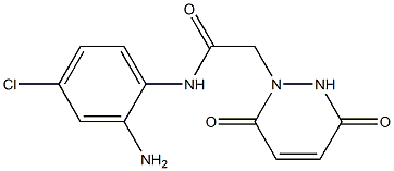 N-(2-amino-4-chlorophenyl)-2-(3,6-dioxo-3,6-dihydropyridazin-1(2H)-yl)acetamide Structure