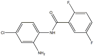 N-(2-amino-4-chlorophenyl)-2,5-difluorobenzamide 구조식 이미지