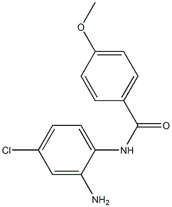 N-(2-amino-4-chlorophenyl)-4-methoxybenzamide 구조식 이미지