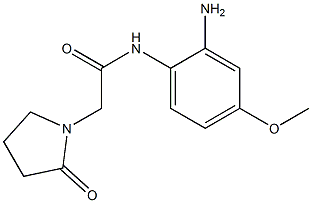N-(2-amino-4-methoxyphenyl)-2-(2-oxopyrrolidin-1-yl)acetamide Structure
