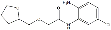 N-(2-amino-5-chlorophenyl)-2-(oxolan-2-ylmethoxy)acetamide 구조식 이미지