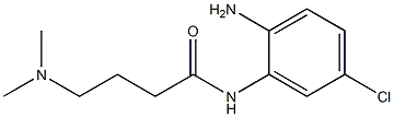 N-(2-amino-5-chlorophenyl)-4-(dimethylamino)butanamide 구조식 이미지