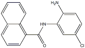 N-(2-amino-5-chlorophenyl)naphthalene-1-carboxamide 구조식 이미지