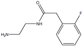 N-(2-aminoethyl)-2-(2-fluorophenyl)acetamide 구조식 이미지
