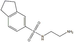 N-(2-aminoethyl)-2,3-dihydro-1H-indene-5-sulfonamide 구조식 이미지