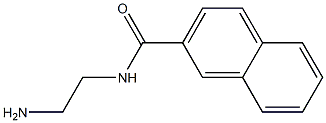 N-(2-aminoethyl)-2-naphthamide Structure