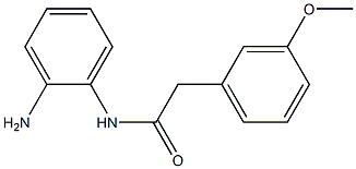 N-(2-aminophenyl)-2-(3-methoxyphenyl)acetamide Structure