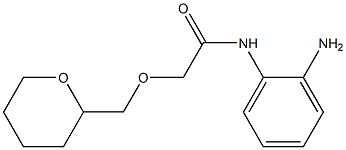 N-(2-aminophenyl)-2-(oxan-2-ylmethoxy)acetamide 구조식 이미지