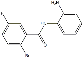 N-(2-aminophenyl)-2-bromo-5-fluorobenzamide Structure