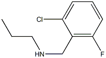 N-(2-chloro-6-fluorobenzyl)-N-propylamine 구조식 이미지