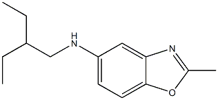 N-(2-ethylbutyl)-2-methyl-1,3-benzoxazol-5-amine 구조식 이미지