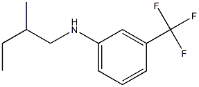 N-(2-methylbutyl)-3-(trifluoromethyl)aniline Structure