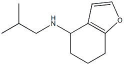 N-(2-methylpropyl)-4,5,6,7-tetrahydro-1-benzofuran-4-amine Structure