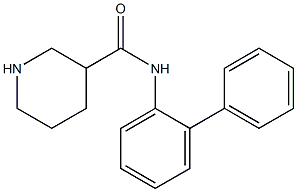 N-(2-phenylphenyl)piperidine-3-carboxamide Structure