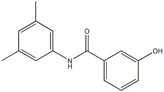 N-(3,5-dimethylphenyl)-3-hydroxybenzamide Structure