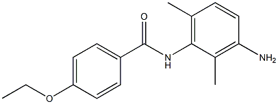 N-(3-amino-2,6-dimethylphenyl)-4-ethoxybenzamide 구조식 이미지