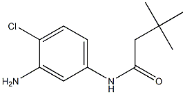 N-(3-amino-4-chlorophenyl)-3,3-dimethylbutanamide 구조식 이미지