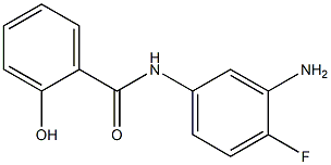 N-(3-amino-4-fluorophenyl)-2-hydroxybenzamide Structure