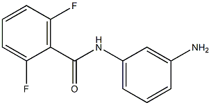 N-(3-aminophenyl)-2,6-difluorobenzamide 구조식 이미지