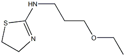 N-(3-ethoxypropyl)-4,5-dihydro-1,3-thiazol-2-amine 구조식 이미지