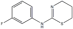 N-(3-fluorophenyl)-5,6-dihydro-4H-1,3-thiazin-2-amine Structure