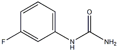 N-(3-fluorophenyl)urea 구조식 이미지