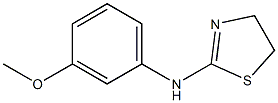 N-(3-methoxyphenyl)-4,5-dihydro-1,3-thiazol-2-amine Structure