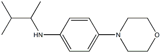 N-(3-methylbutan-2-yl)-4-(morpholin-4-yl)aniline Structure