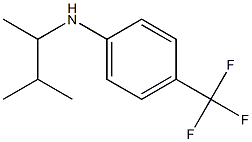 N-(3-methylbutan-2-yl)-4-(trifluoromethyl)aniline Structure