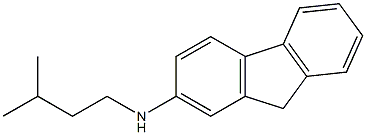 N-(3-methylbutyl)-9H-fluoren-2-amine 구조식 이미지