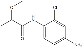 N-(4-amino-2-chlorophenyl)-2-methoxypropanamide 구조식 이미지