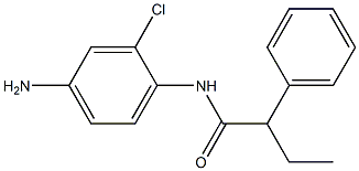 N-(4-amino-2-chlorophenyl)-2-phenylbutanamide 구조식 이미지