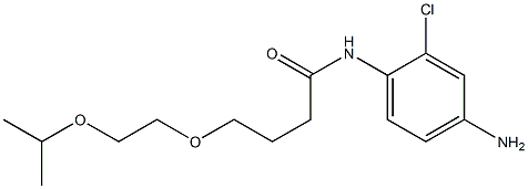 N-(4-amino-2-chlorophenyl)-4-[2-(propan-2-yloxy)ethoxy]butanamide Structure