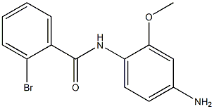 N-(4-amino-2-methoxyphenyl)-2-bromobenzamide 구조식 이미지