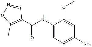 N-(4-amino-2-methoxyphenyl)-5-methylisoxazole-4-carboxamide Structure