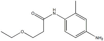 N-(4-amino-2-methylphenyl)-3-ethoxypropanamide Structure