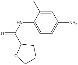 N-(4-amino-2-methylphenyl)tetrahydrofuran-2-carboxamide Structure