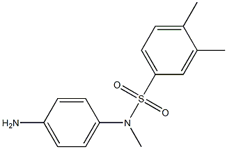 N-(4-aminophenyl)-N,3,4-trimethylbenzene-1-sulfonamide Structure