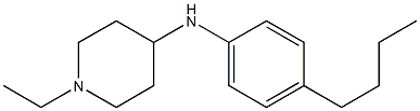 N-(4-butylphenyl)-1-ethylpiperidin-4-amine 구조식 이미지