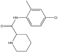 N-(4-chloro-2-methylphenyl)piperidine-2-carboxamide Structure